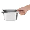 Vogue Gn-Behälter Edelstahl 10Cm Gn1/9 Produktbild-Vorschau 5