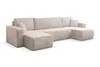 VENASI LUNA U-FORM Ecksofa mit Schlaffunktion und Produktbild-Vorschau 2