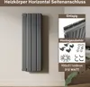 SONNI grzejnik płytowy 900×311mm jednowarstwowy antracytowy Podgląd zdjęcia produktu 1