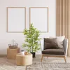HOMCOM Künstlicher Bambus groß 90 cm Kunstpflanze im Topf Produktbild-Vorschau 2