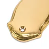 Metallschild »Messingschild, oval geschwungen - 86 x 48 x 6 Produktbild-Vorschau 2