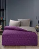 Bettwäsche 100% Baumwolle 200x220 cm Renforce Raute Lila Produktbild-Vorschau 5
