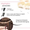 hair2heart Microring Extensions Echthaar Gewellt - 25 Produktbild-Vorschau 5