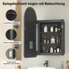 Radelldar bad mit Beleuchtung bogen Produktbild-Vorschau 2