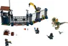 A LEGO Jurassic World playset featuring a dinosaur enclosure, figures, and accessories, set against a white background. Produktbild-Vorschau