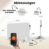 FlinQ Infrarot-Heizgerät – Smart & energieeffizient – Produktbild-Vorschau 3