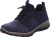 A single blue Rieker sneaker is shown from a side-angle on a white background. Voir les images du produit