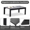 MeXo Loungeset Aluminium Gartenmöbel Lounge Set 4-Teilige, Produktbild-Vorschau 9