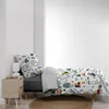 Dětské povlečení 140 x 200 cm, dvoudílné, motiv s autíčky Náhled obrázku produktu 5