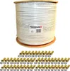 PremiumX 500m BASIC Koaxialkabel 135dB 4-fach SAT Koax Produktbild-Vorschau 1