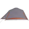 vidaXL Tenda da campeggio a cupola 4 persone Grigio Anteprima dell’immagine prodotto 10