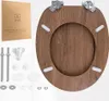Benkstein WC-Sitz MDF Treibholz Produktbild-Vorschau 8