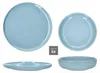 Ritzenhoff 12tlg Tafelservice Jasper Graublau Steingut Produktbild-Vorschau 3