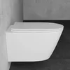 Alpenberger Hänge WC Spülrandlos | Toilette mit Nano Produktbild-Vorschau 2