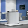 vidaXL Comptoir d'exposition pliable 90x48x93 cm bois Voir les images du produit 3