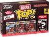 Deadpool Bathtime Flamenco Super Hero Bitty Pop! Funko Produktbild-Vorschau 1