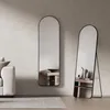 EMKE Standspiegel 140x40cm Ganzkörperspiegel Schwarz Produktbild-Vorschau 7