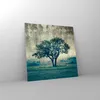 Bilder auf glas - Baum Natur Feld - 70x70cm - Glasbilder - Produktbild-Vorschau 4