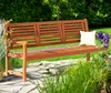Casaria Panchina da giardino in Legno di Eucalipto Anteprima dell’immagine prodotto 2