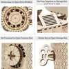 3D Holzpuzzle Schatztruhe, 123 Teile, DIY Bausatz, Produktbild-Vorschau 6