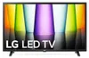 A black LG LED TV is displayed on a stand, with a colorful abstract background. Anteprima dell’immagine prodotto