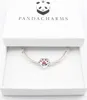 PANDACHARMS Pfötchenherz Rot Charm, 925er Sterling Silber, Produktbild-Vorschau 3