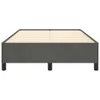 The Living Store Bettgestell Dunkelgrau 120x190 cm Samt Produktbild-Vorschau 5