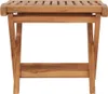 Sgabello pieghevole 46,5×49×41,5 cm in legno massiccio di Anteprima dell’immagine prodotto 1