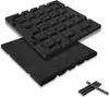 set di 4 tappetini anticaduta bepco - (40x40cm, nero) - Anteprima dell’immagine prodotto 1