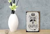 Holzschild Spruch My home is my Castle 12x18 cm Haus Produktbild-Vorschau 5