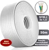 Feuchtraumkabel Stromkabel Mantelleitung 50m NYM-J 3x1,5 Produktbild-Vorschau 2