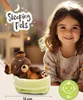 nici Doudou Sleeping Pets chien brun dans un panier vert Voir les images du produit 3