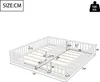 Flieks Kinderbett Einzelbett für 2 Kinder, Bodenbett Produktbild-Vorschau 7