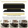 Merax Hochglanzer LED-Couchtisch mit Golddekor, Produktbild-Vorschau 14