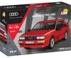 Cobi Klemmbaustein-Set Audi Quattro 1980 Red, 79 Teile, Anteprima dell’immagine prodotto 1