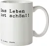 Mr. & Mrs. Panda Becher Das Leben ist schön!!... - Weiß - Produktbild-Vorschau 1