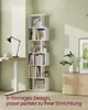6 stöckiges Bücherregal, 24 x 40 x 191 cm, Standregal, Produktbild-Vorschau 2