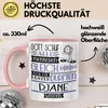 DJane Geschenk Becher Tasse Gott Schuf Alle Menschen Gleich Produktbild-Vorschau 3