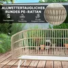Outsunny Gartenmöbel Set aus Polyrattan Lounge-Set mit 2er Produktbild-Vorschau 5