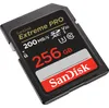 SANDISK SDXC Extreme Pro 256 GB 200 MB/s UHS-I C10 V30 U3 Náhled obrázku produktu 2