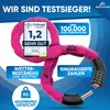 NEXTCOVER® Fahrradschloss mit Zahlencode - Das Original - Produktbild-Vorschau 3