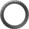 A single motorcycle tire shown against a white background. Podgląd zdjęcia produktu