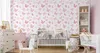 10m VLIES TAPETE Rolle Kinderzimmer Rosa Schmetterlinge Produktbild-Vorschau 2