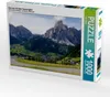 Calvendo Corvara mit dem Sassongher 1000 Teile Puzzle quer Produktbild-Vorschau 1
