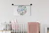 MuchoWow® Wandteppich Wandbehang Kinderzimmer - Kreis - Produktbild-Vorschau 2