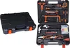 A tool kit is shown open and closed, displaying its contents. Produktbild-Vorschau