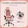 Fotel gamingowy Vinsetto – fotel komputerowy z podparciem Podgląd zdjęcia produktu 6
