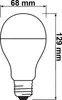 LED žárovka OSRAM, typ A, klasický tvar, matná, 19 W Náhled obrázku produktu 7