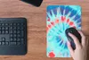 MuchoWow® Mauspad Mousepad Sommer - Krawattenfärbung - Rot Produktbild-Vorschau 4