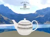 Buchensee Teekanne 1,5 liter aus Porzellan, Rautendeko, Produktbild-Vorschau 2